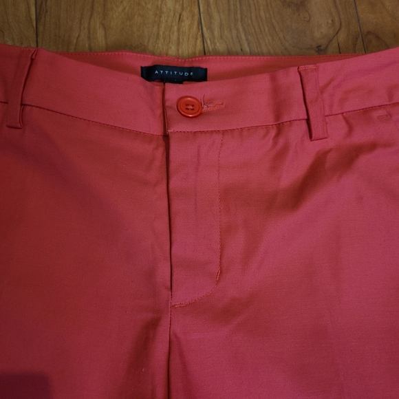 Attitude cotton Spandex cropped dress pant - Picture 4 of 5